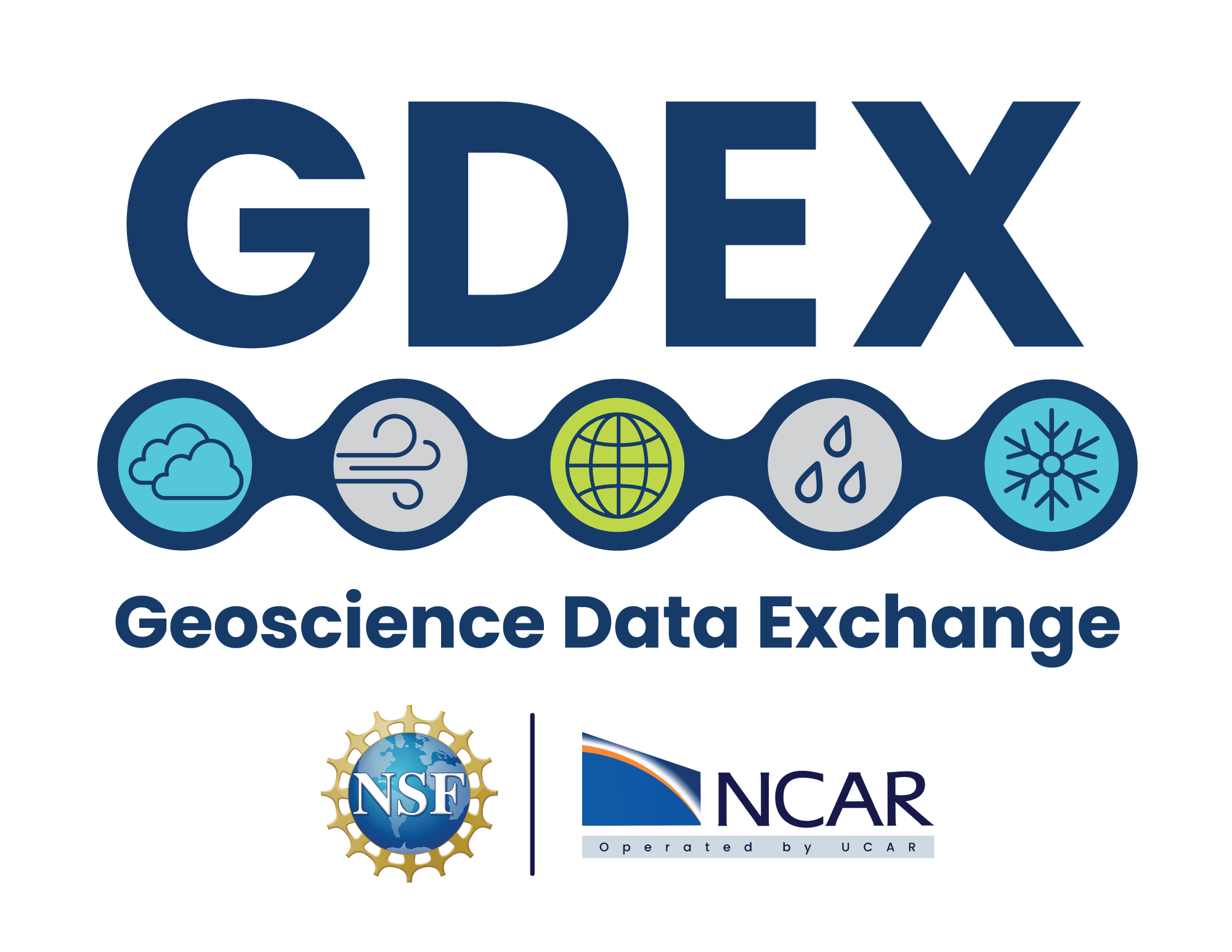 Geoscience Data Exchange (GDEX) logo